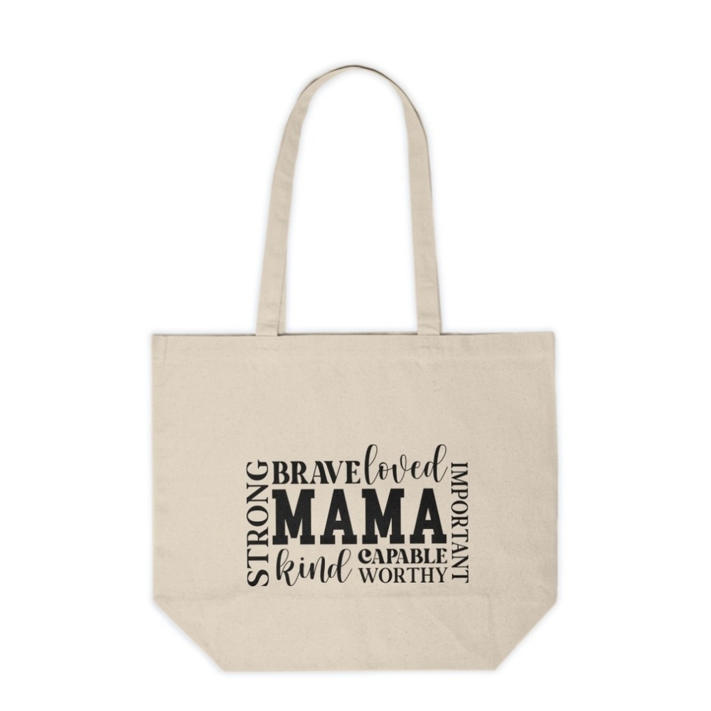 Inspirational Mother's Day Custom Canvas Tote Bag